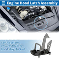 Hood Latch Assembly Replacement for BMW 528i 2009–2011 L6 3.0L