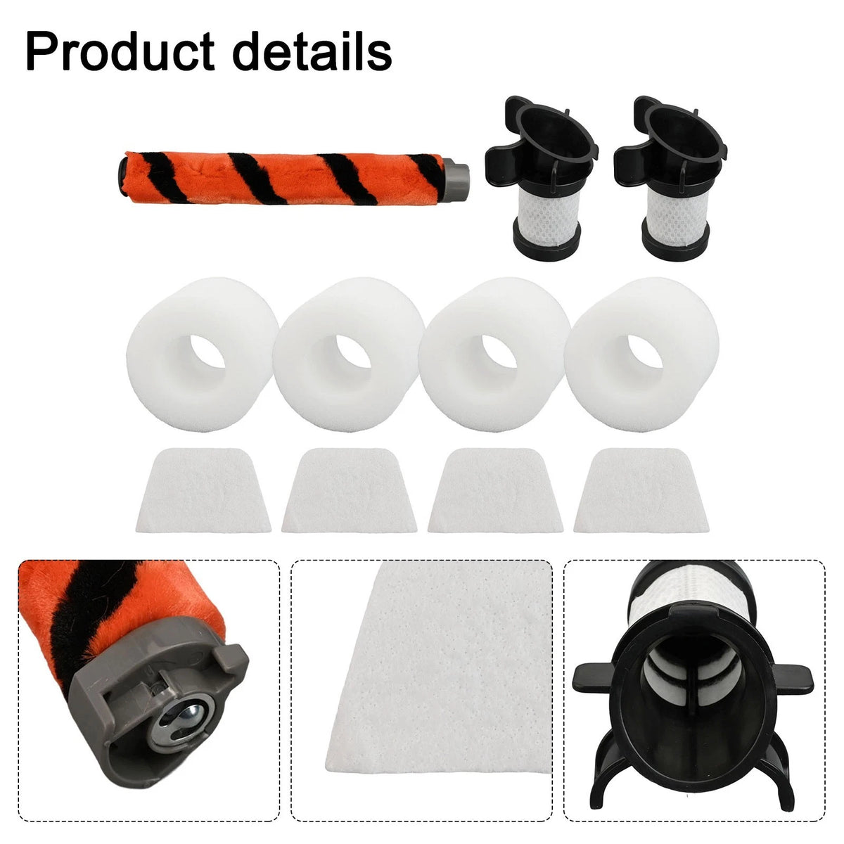Filter Brushes for Shark DuoClean Vacuum Series