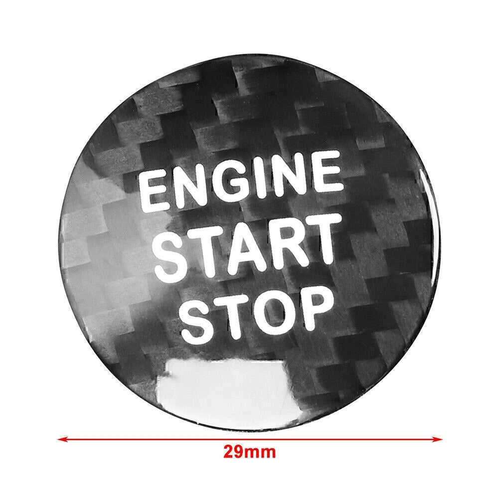 Carbon fiber Engine Start Stop Button cover For LEXUS IS ES GS NX RX LX RC