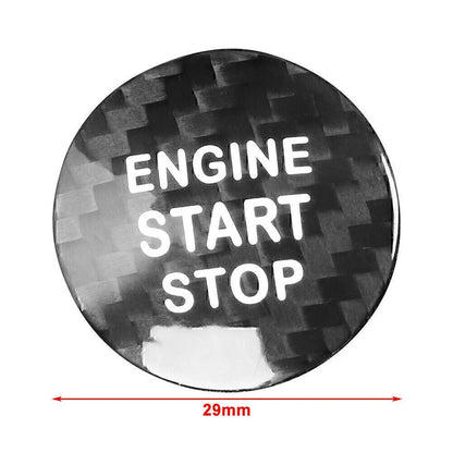 Carbon fiber Engine Start Stop Button cover For LEXUS IS ES GS NX RX LX RC