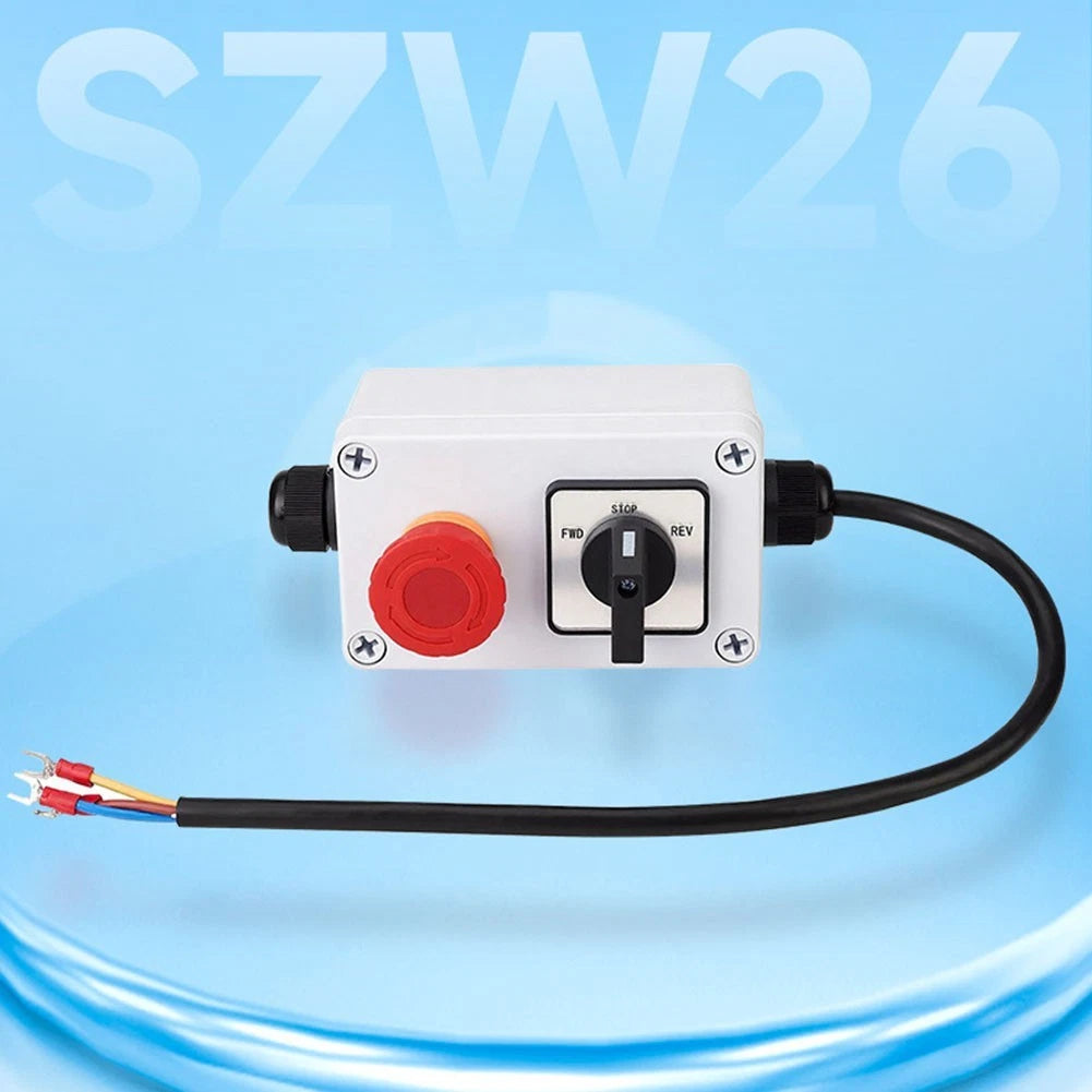 Rotary Changeover Switch SZW26 20A for 3-Phase Motor Control