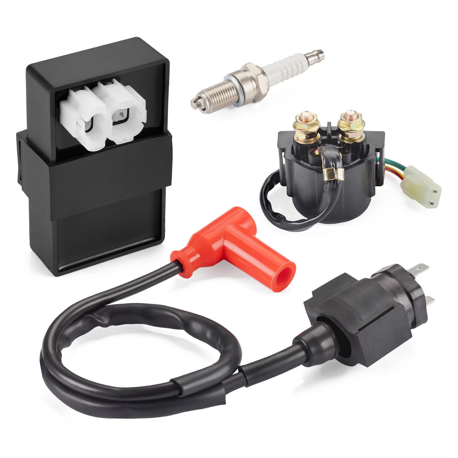 Ignition Coil & Relay Regulator & CDI for Honda Foreman 400 TRX400FW (1995–2003)