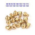 15Pcs Carb Main Jets 88-150 for Mikuni N100/604 VM22 VM24 VM26 VM30