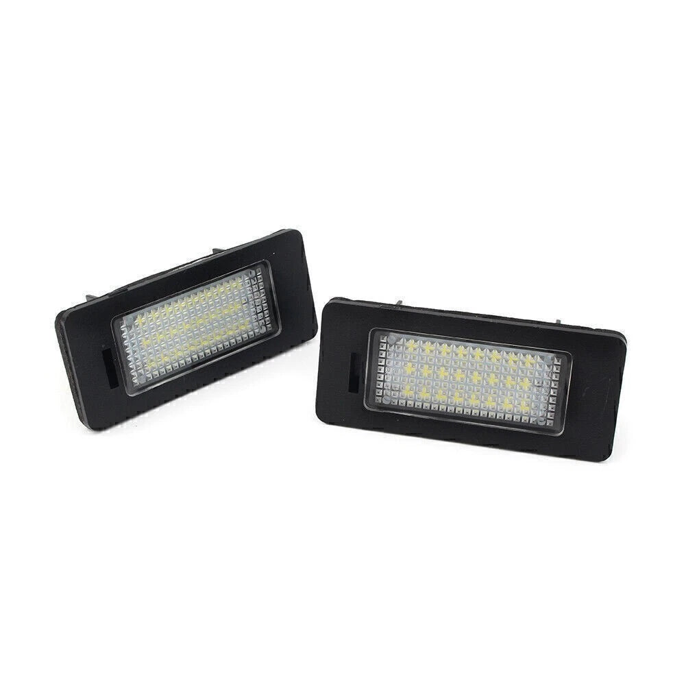 2Pcs 24SMD LED License Plate Light for Audi A1 8X / A3 8V / A4 S4 B8