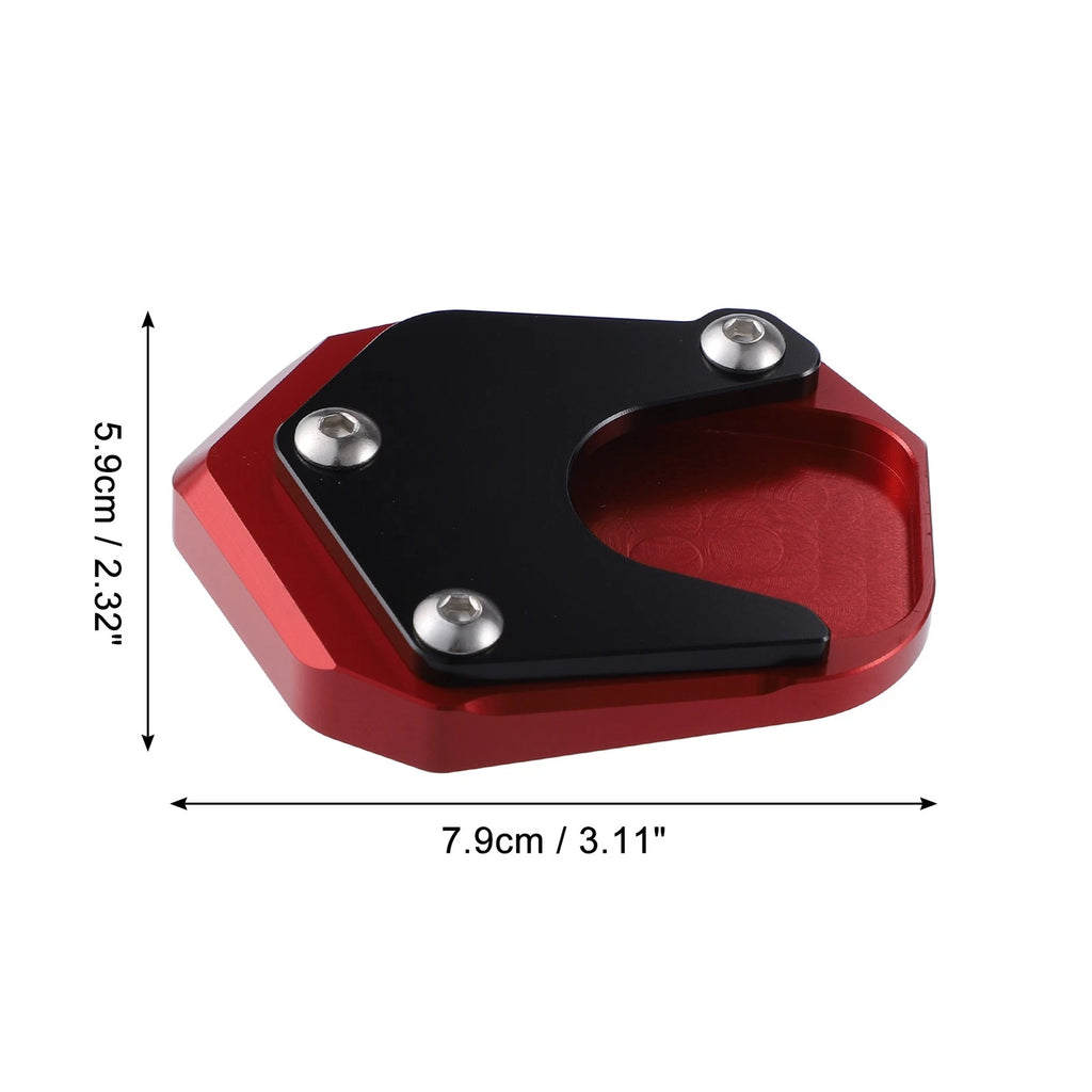 Aluminum Alloy Kickstand Pad Replacement Set for Honda CB125R (2018–2021)