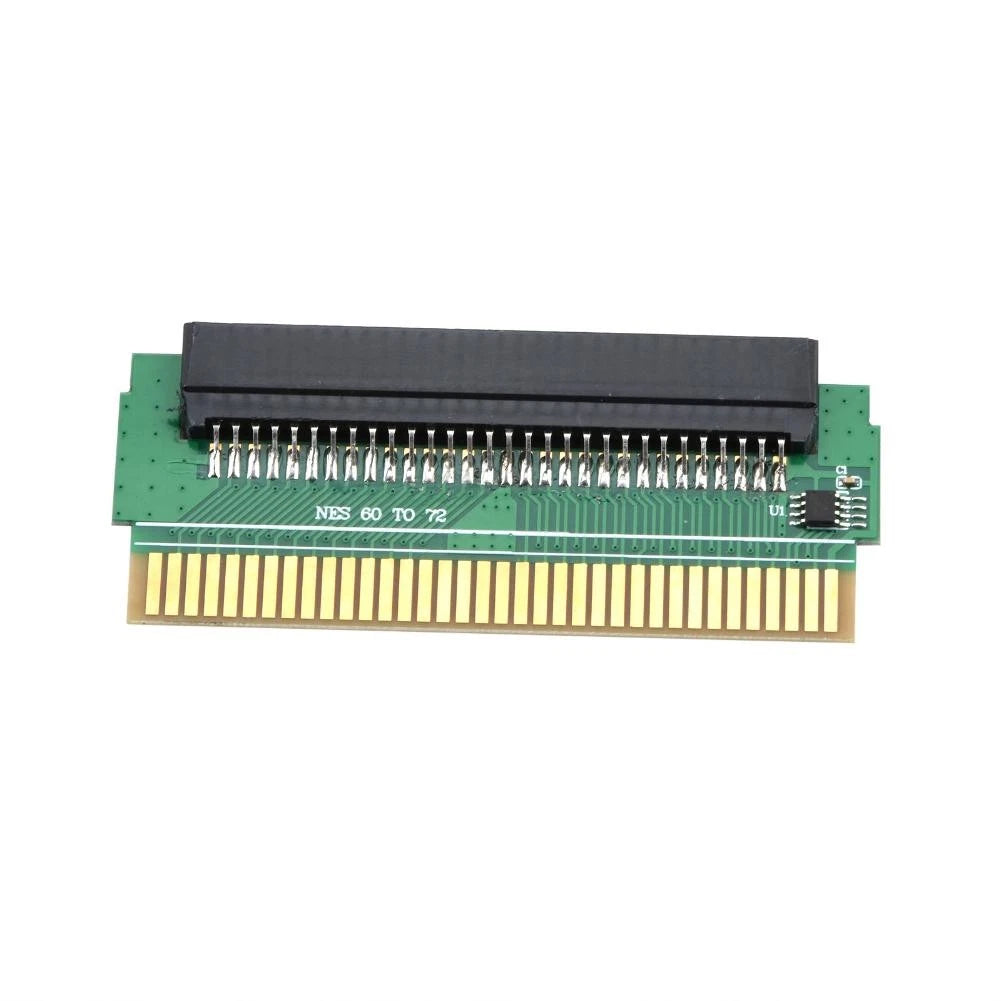 Famicom to NES Adapter Connector for Nintendo NES (60 Pin to 72 Pin)