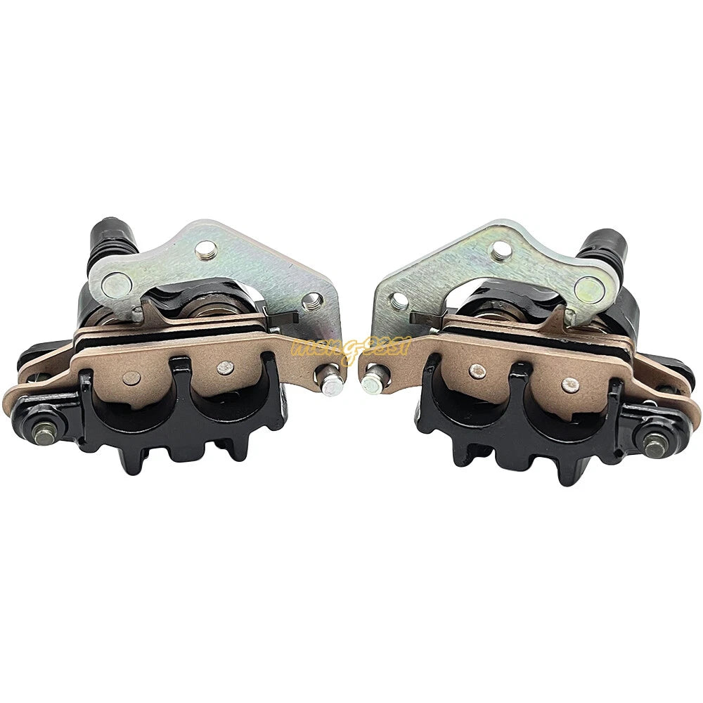 Front Brake Calipers & Pads for Kawasaki KFX700, Brute Force 650, Prairie 650, 700