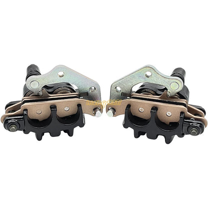 Front Brake Calipers & Pads for Kawasaki KFX700, Brute Force 650, Prairie 650, 700