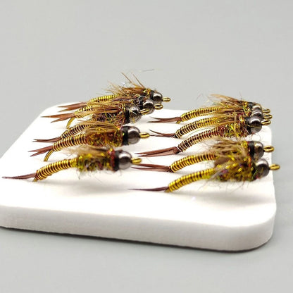 Stonefly Nymph Tungsten Bead Head Lure for Trout Bass Grayling