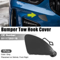 Tow Eye Hook Cover Cap for BMW 320i (2012–2015) Gray