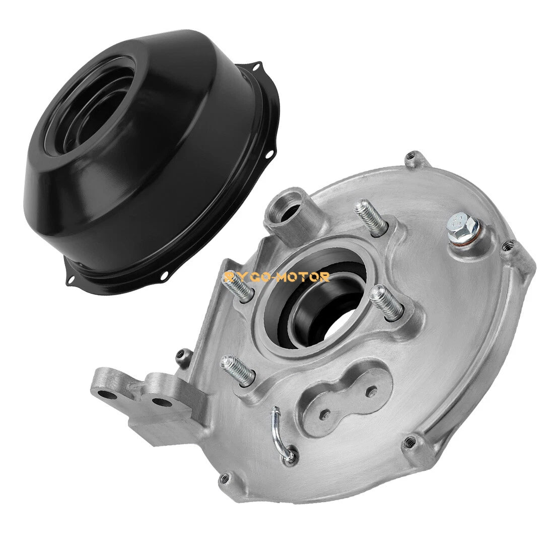 Set of 4 Rear Brake Plate Drum Hub Cover Shoes for Honda Rancher 420 (2007–2013)