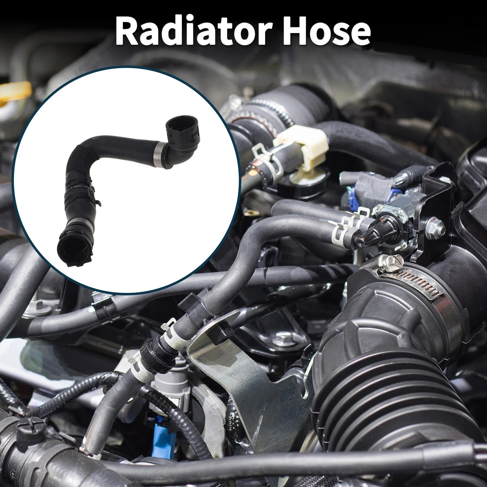 Radiator Hose Replacement for Audi A6 (2004–2011) Heating Water Pipe