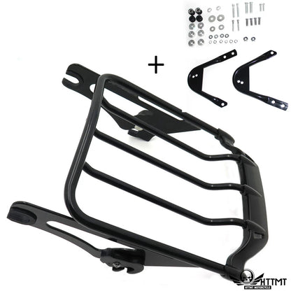 Detachable Two-Up Air Wing Luggage Rack for Harley Touring (1997–2008)