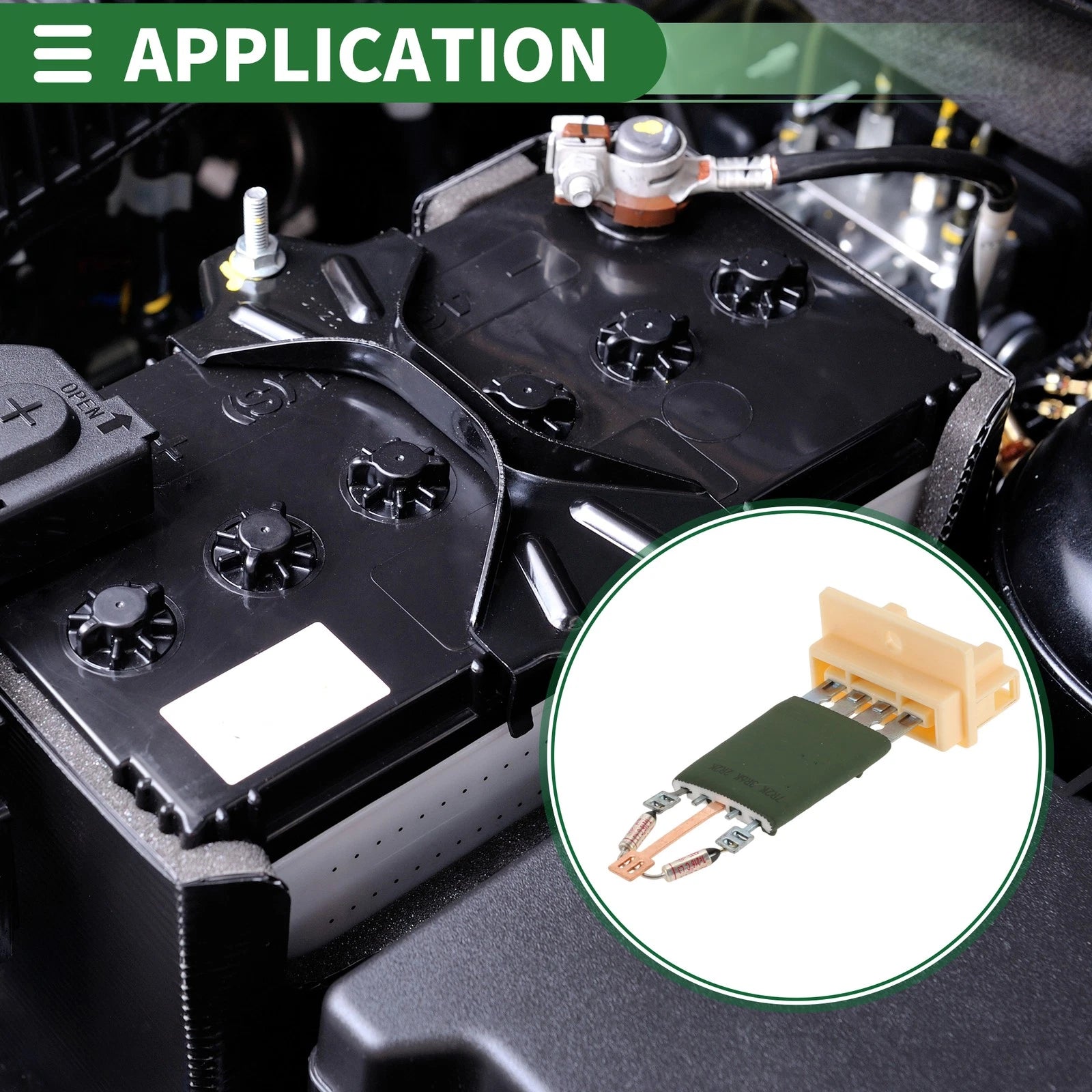 HVAC Blower Motor Resistor OEM Replacement for Mercedes-Benz W163 (2001–2004)