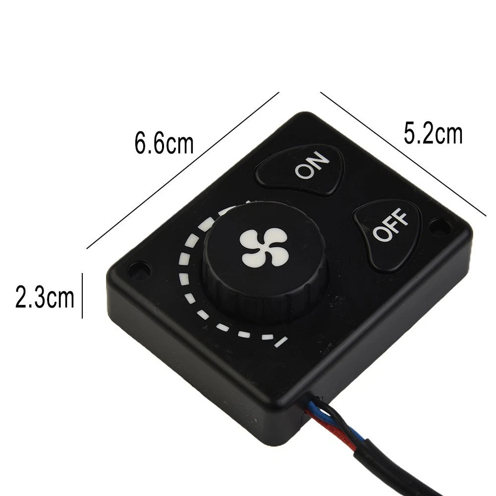 Parking Heater Control LCD Knob Switch for Diesel Air (12V 24V)