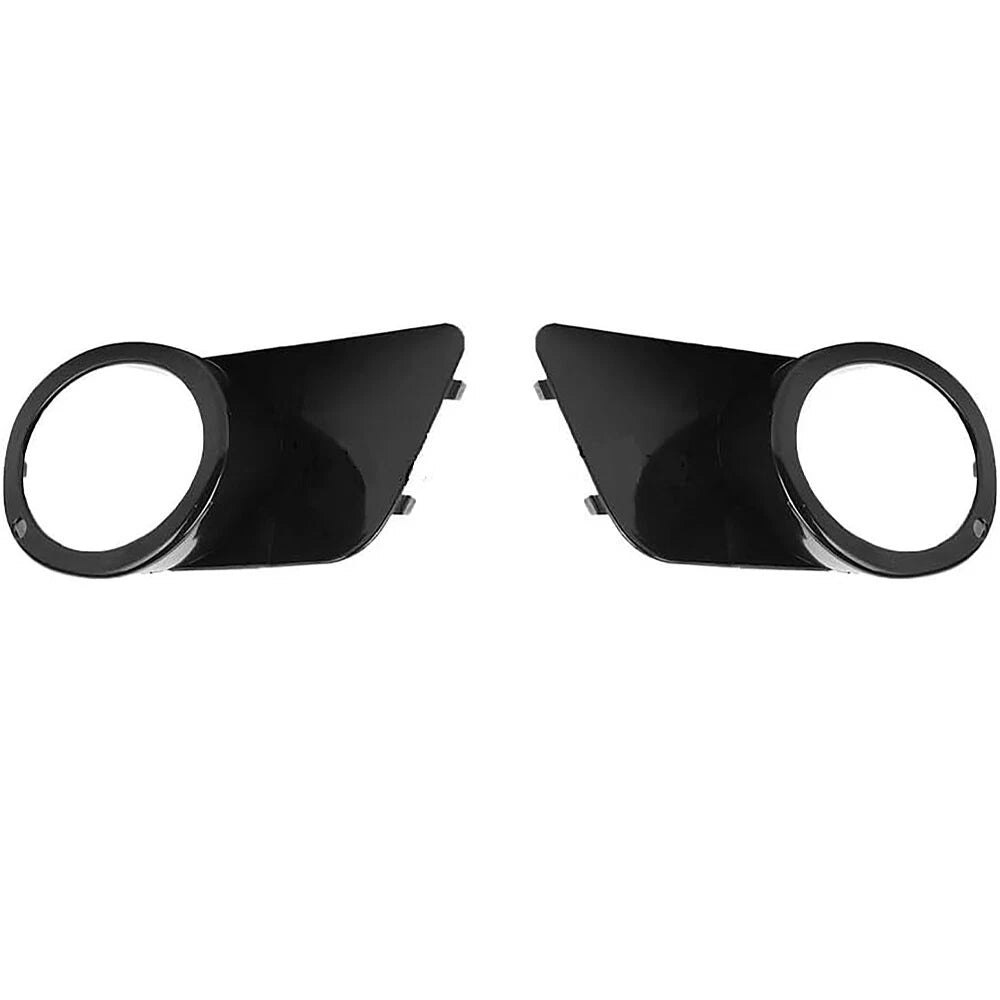Pair Left Right Front Bumper Fog Light Ring Cover Bezel For BMW E39 M5 1999-2003