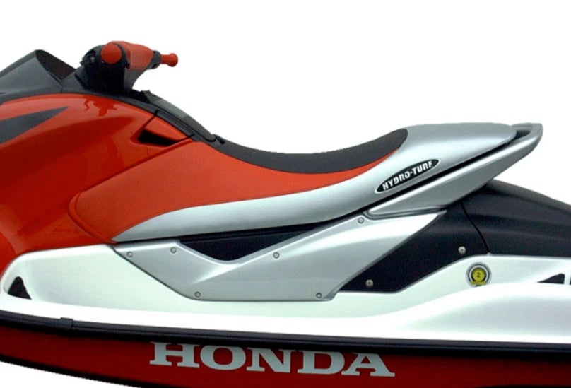 Seat Cover for Honda Aquatracks R-12 | R-12X (Black/Red/Silver CF Em)