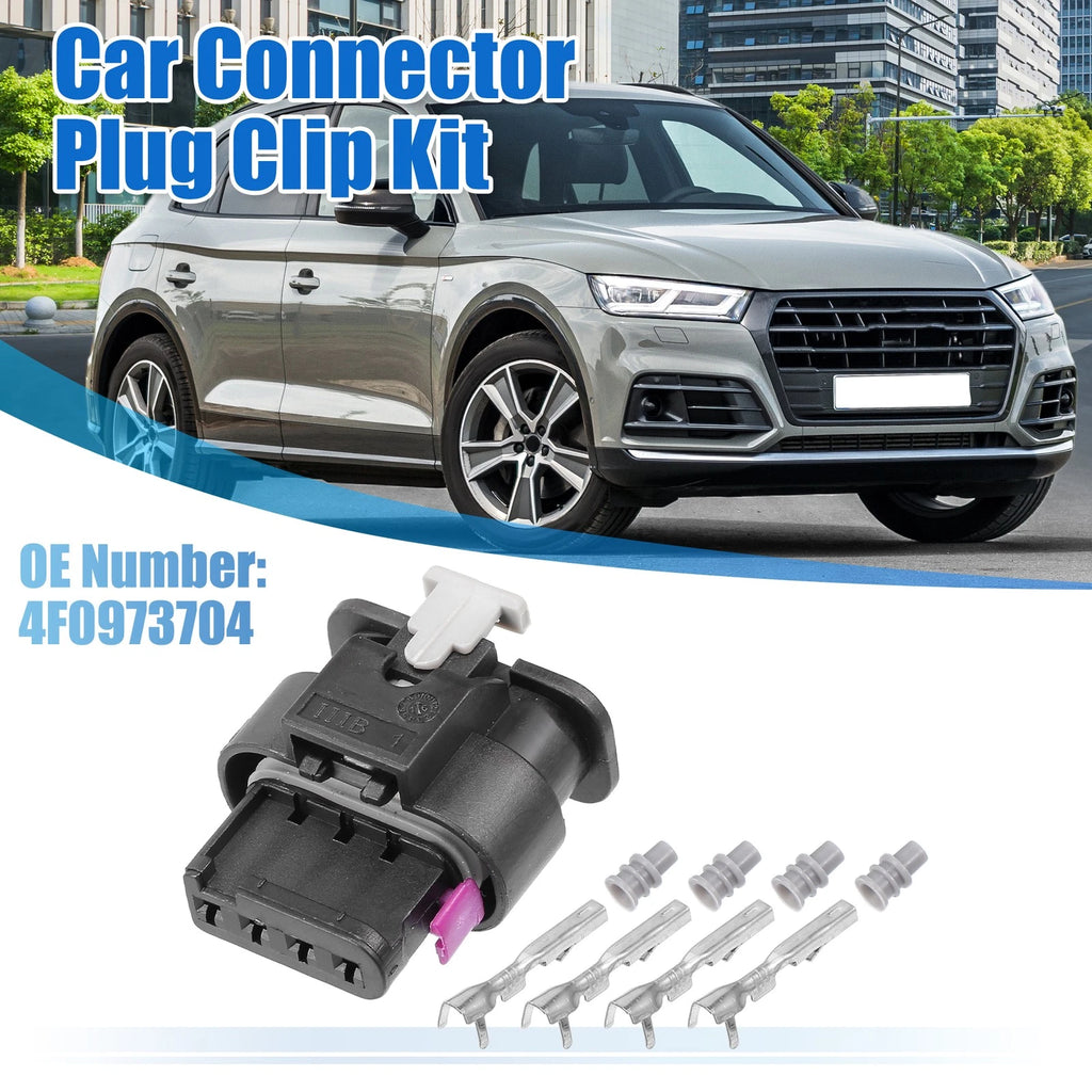 4 Way Map Sensor Connector Adapter Plug Kit for VW Audi (2000–2010)
