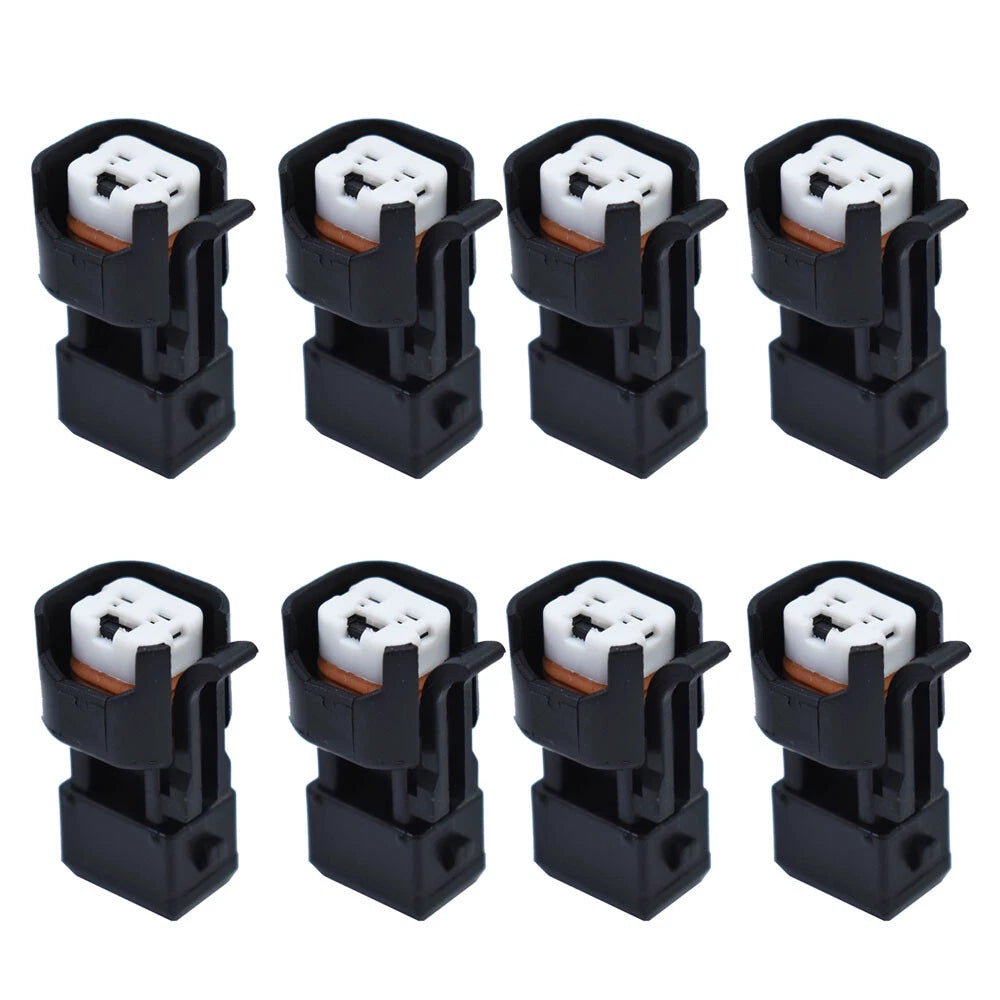 8PCS Fuel Injector Connector Adapter for LS1 LS2 LS3 LSX LT1 EV1 EV6 EV14