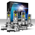 2X 9005 H11 LED Headlight Bulbs for