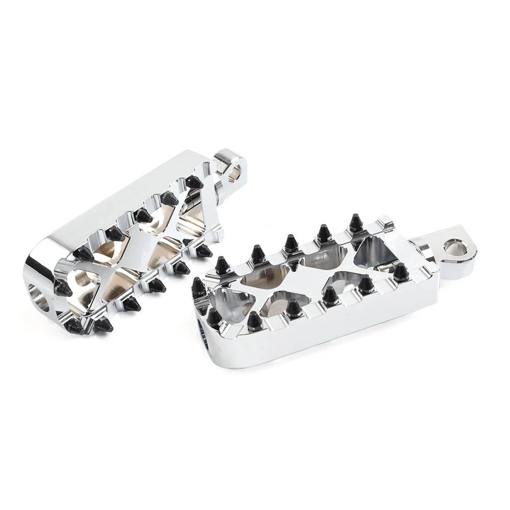 Foot Peg Floorboard MX Style Pedals for Harley Touring Softail