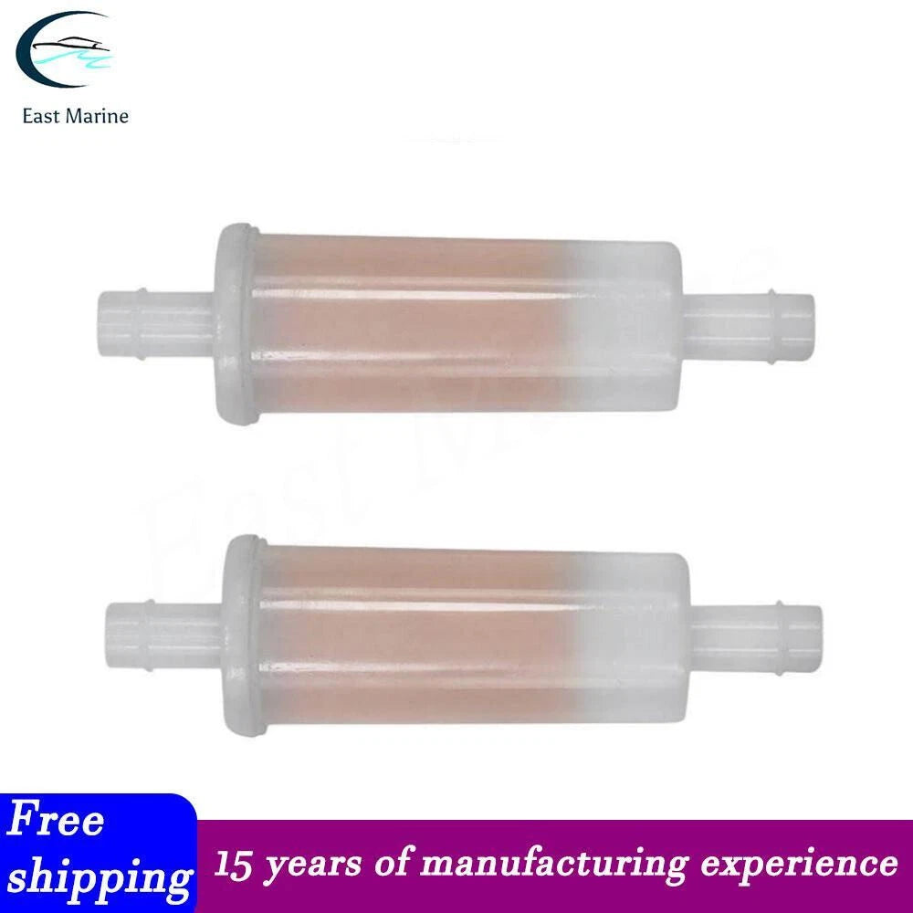 2PC 3/8" Fuel Filter for OMC Johnson Evinrude Mercury
