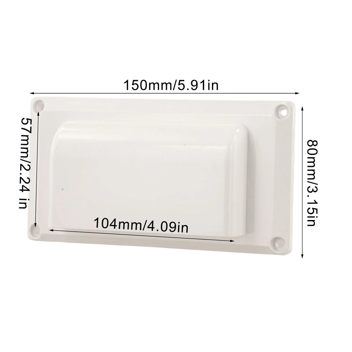 Air Ventilation Exhaust Vent Cover for Enhanced Airflow Design