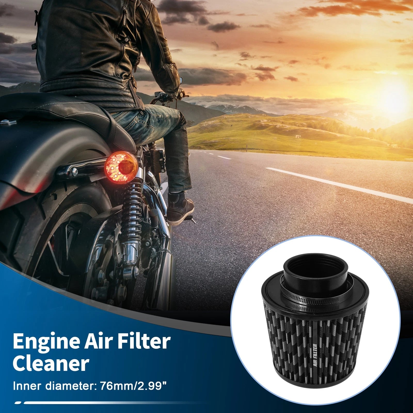 Air Filter for Dirt Bike (76 mm)