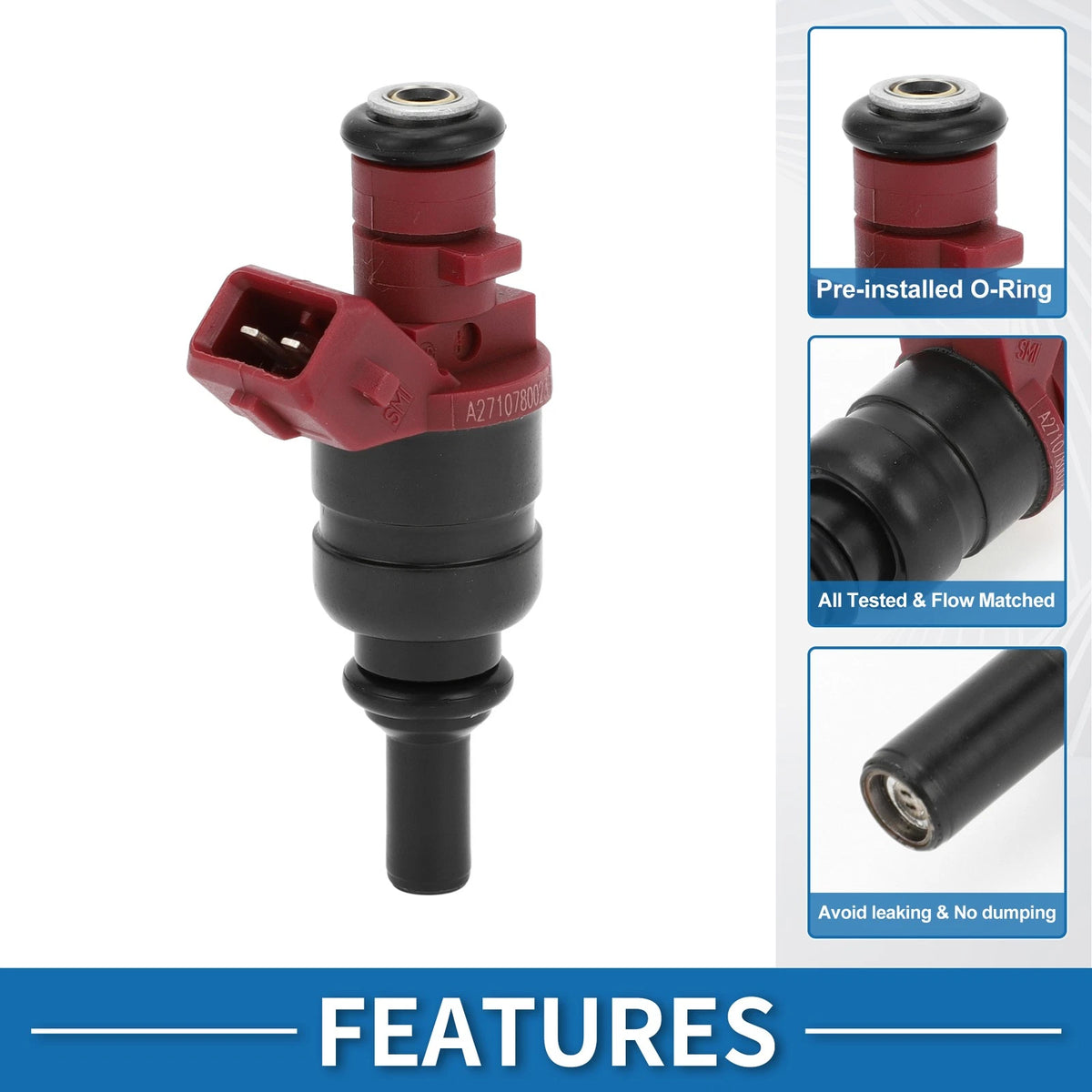 Fuel Injector for Mercedes-Benz C200 1.8 Kompressor (2007–2014) Replacement
