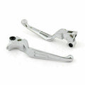 Chrome Brake Clutch Levers for Harley XL Dyna Touring Softail (1996–2007)