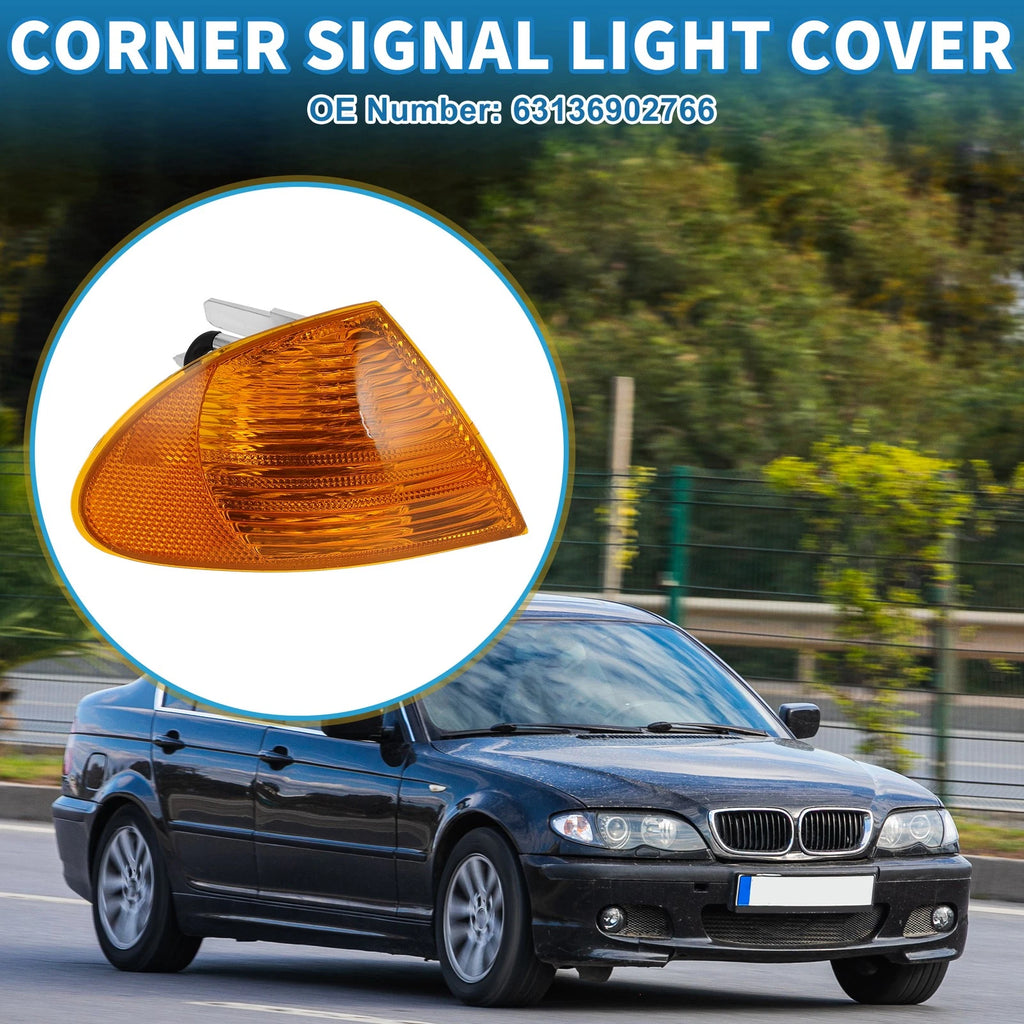 Right Corner Signal Light Cover Replacement for BMW 3 Series (1999–2001)