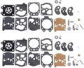 2 Pack Carburetor Rebuild Kit for WALBRO WT345 WT347 WT348 WT349 (Chainsaw)