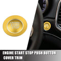Engine Start Stop Button Cover Trim Kit for Jeep Cherokee (2014–2023)