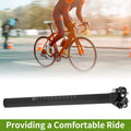Seat Post Replacement 25.4x300mm Adjustable Angle Lightweight for Bike (25-300)