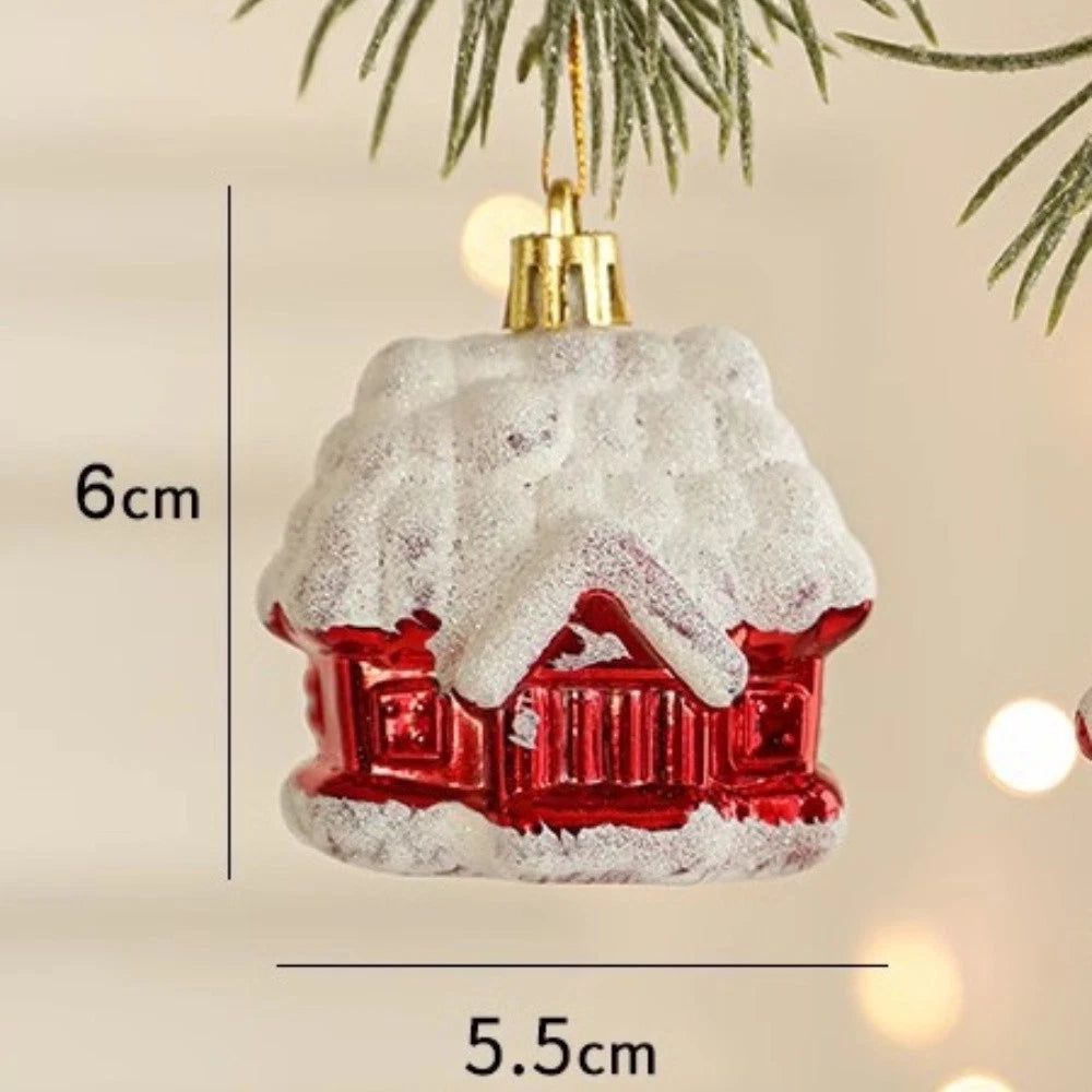 2Pcs Christmas Tree Decorations for Home Hanging Decor