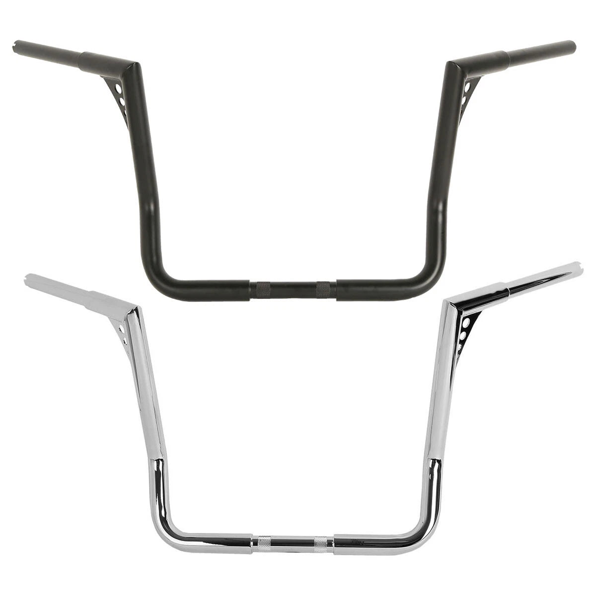 Chrome/Black 16" Ape Hanger Handlebar for Harley Electra Glide (1982–2024)