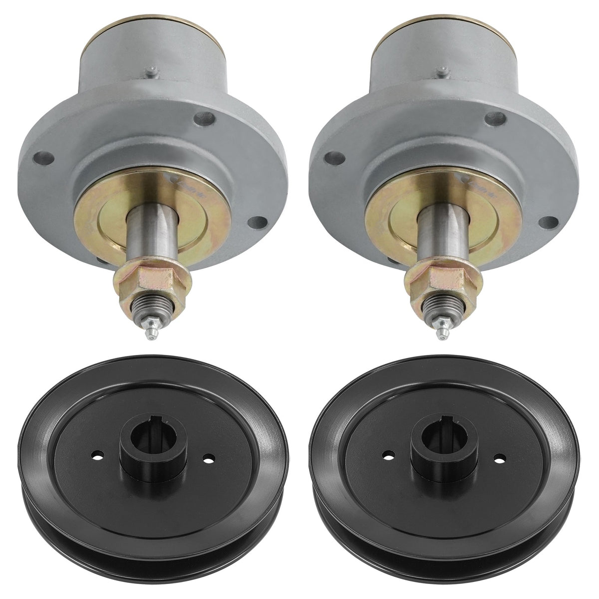 Deck Spindle with Pulley Replacement for Ferris FW25 F60Z (2005–2015)