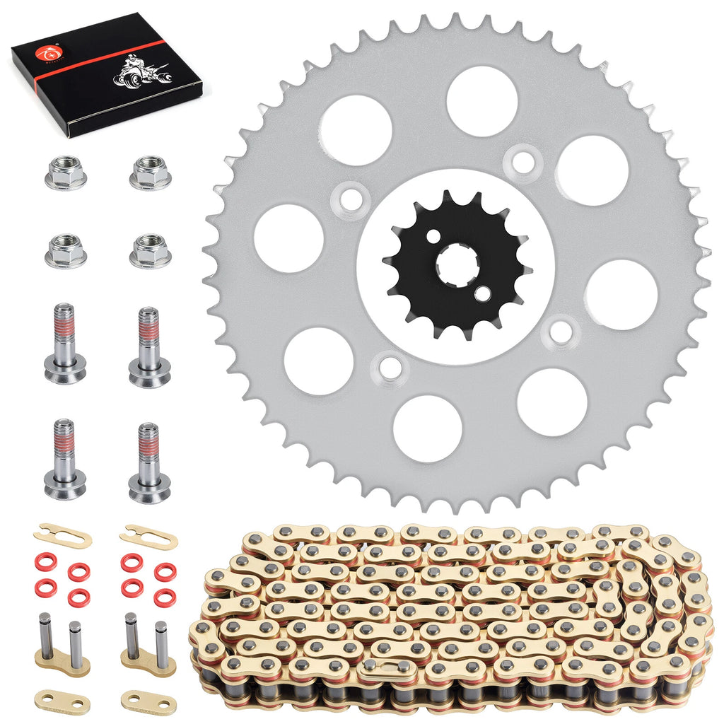 Drive Sprocket Chain Kit w/ Bolts for Honda XR100R CRF100F (2000–2023)
