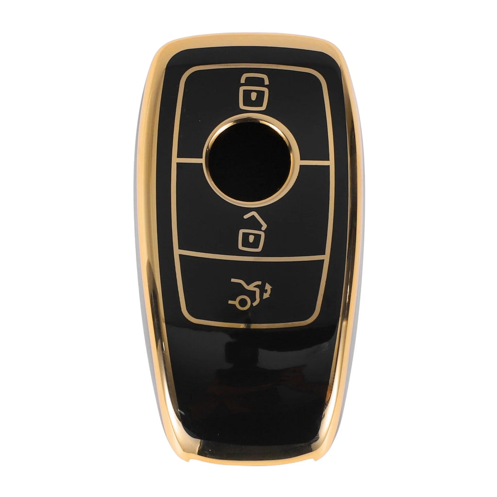 TPU Car Key Case for Mercedes Benz E Class (3 Buttons)