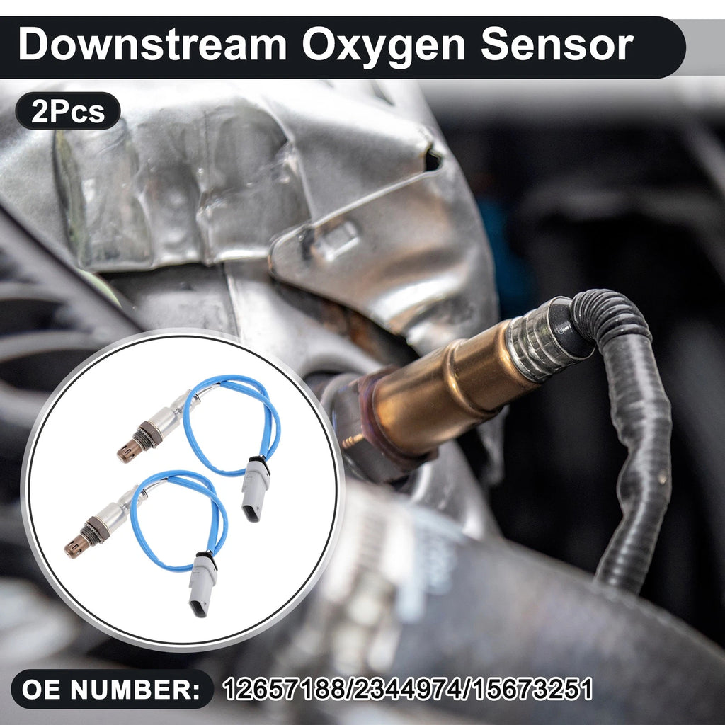 Downstream Oxygen Sensor for Chevrolet Silverado 1500 (2014–2017) 2 Pcs