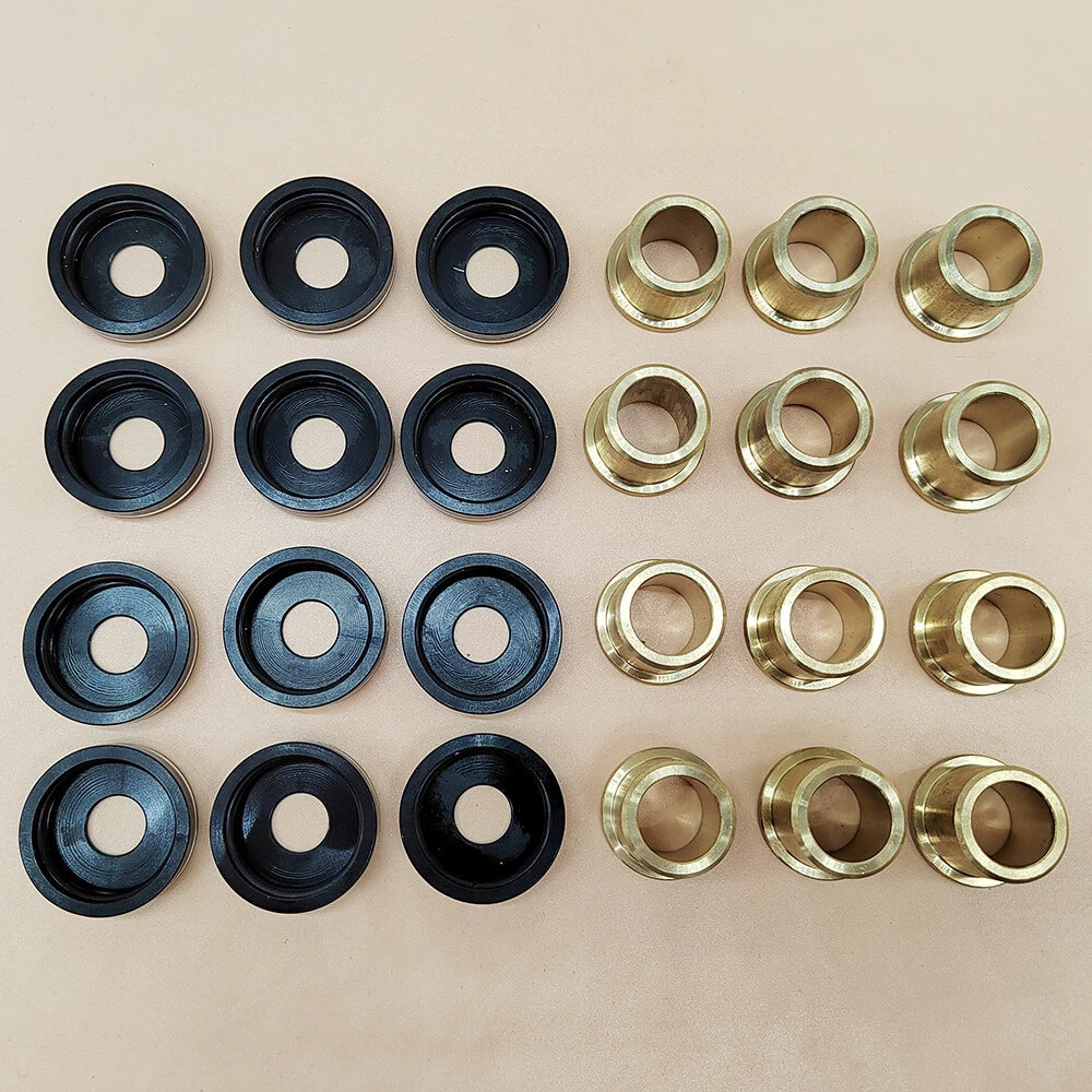 12PCS A-Arm Bushings & Dust Cover Caps Kit for Yamaha Blaster YFS200 (1988–2006)