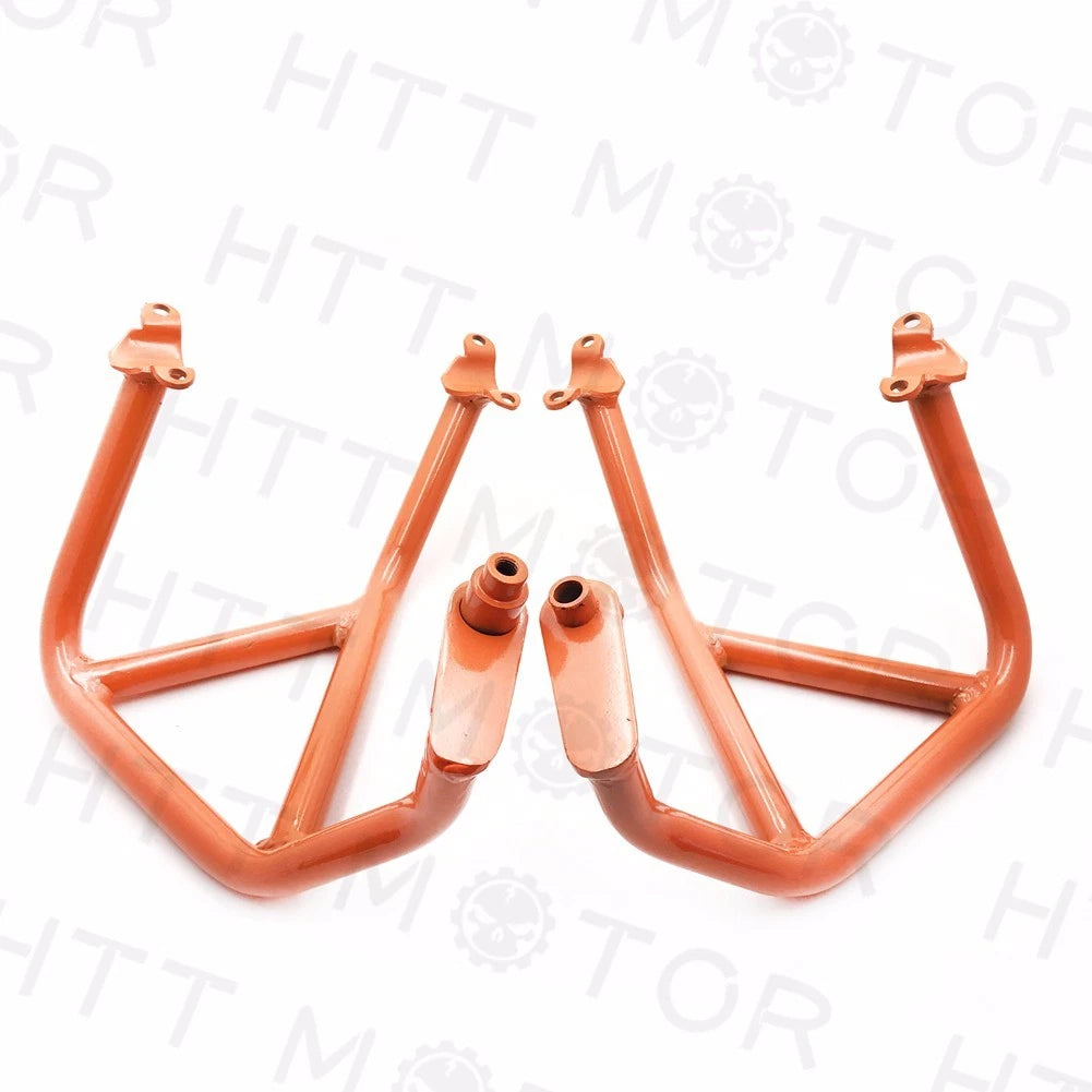 Engine Bumper Guard Crash Bars for KTM Duke 690 (2013–2016) - Orange