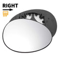 Mirror Glass Right Side Heated Back for BMW Mini R55 R56 R57 (2006–2015)
