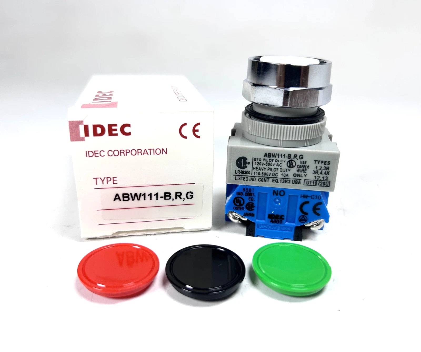 Push Button Control Unit IDEC ABW111 for 120V Applications