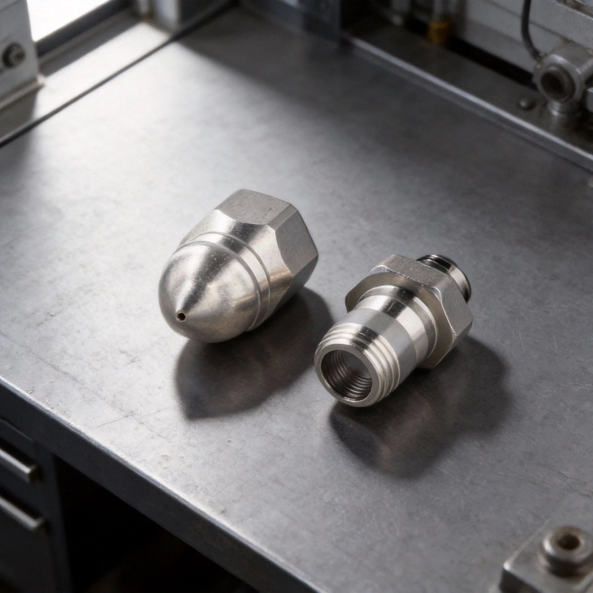 Stainless Steel Sewer Jet Nozzle Set for Effective Pipe Cleaning (5000 PSI)