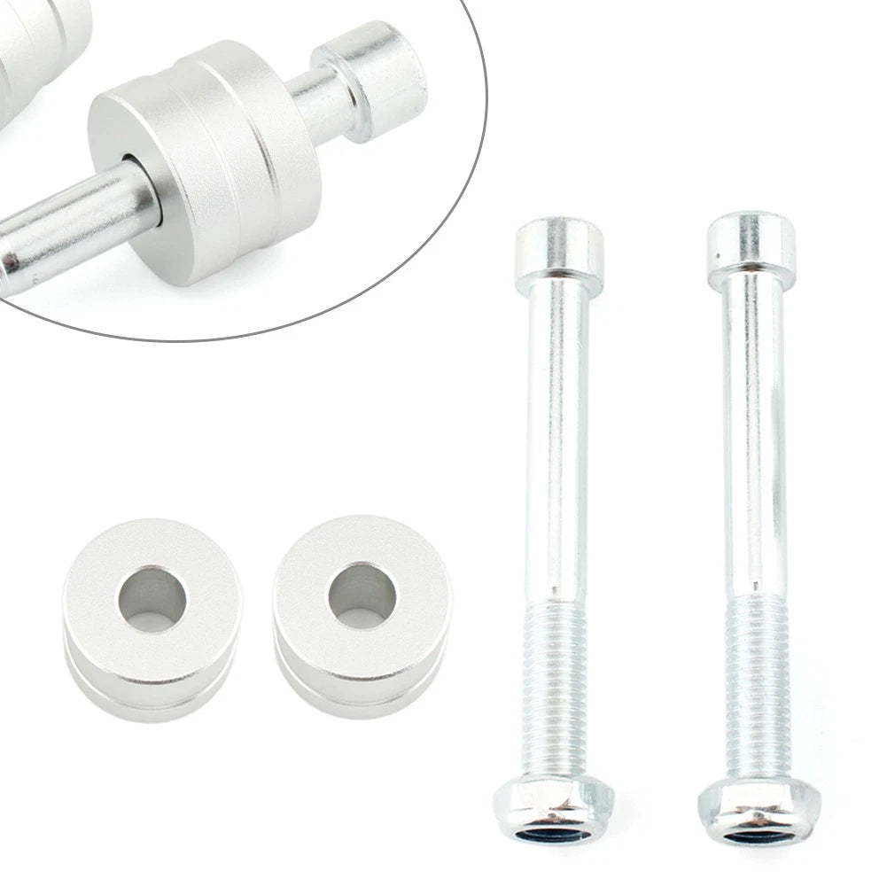 Handle Bar Risers Kit for Ducati Hypermotard 1100 (2007–2009) Silver