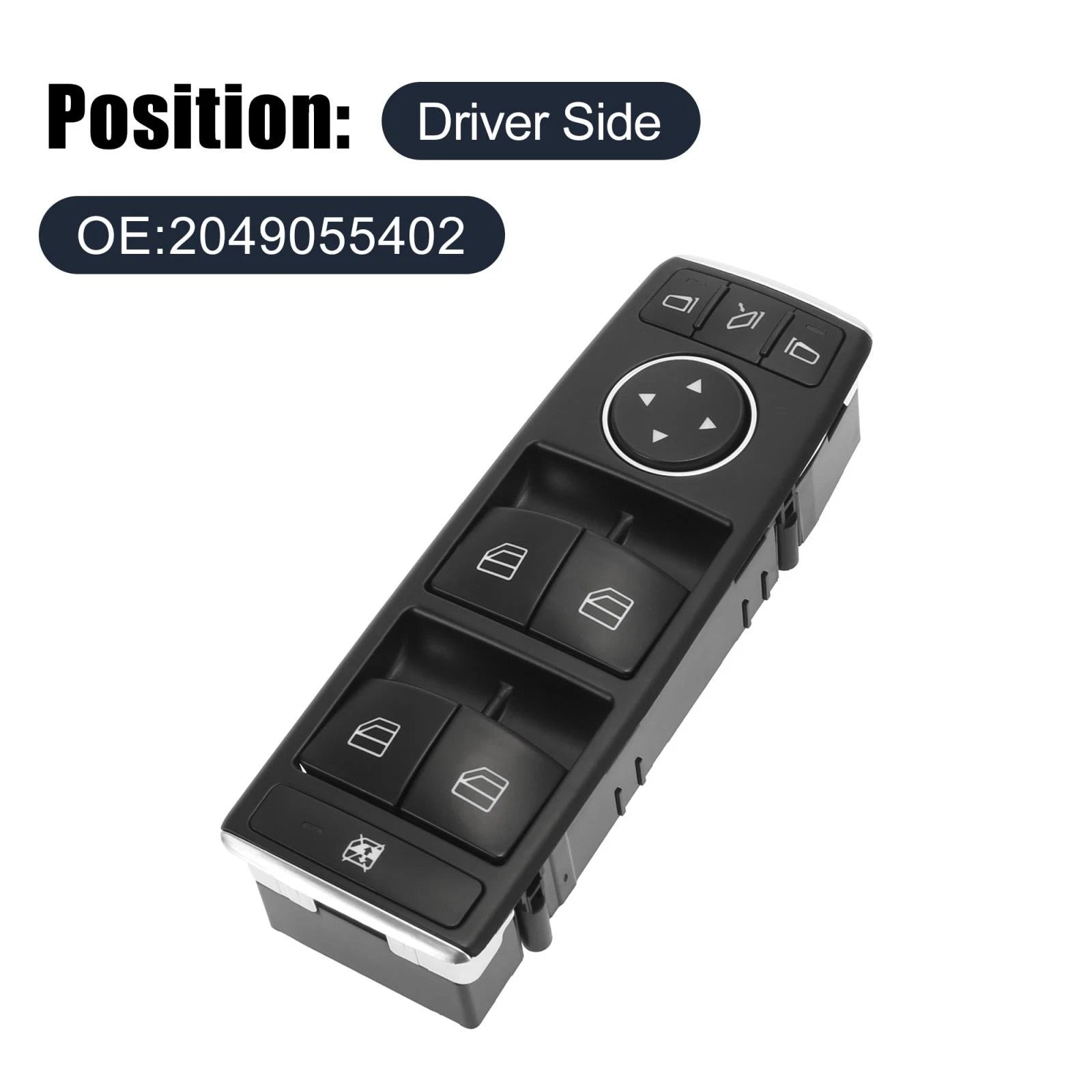 Driver Side Power Window Switch Replacement for Mercedes-Benz CL63 AMG (2010)