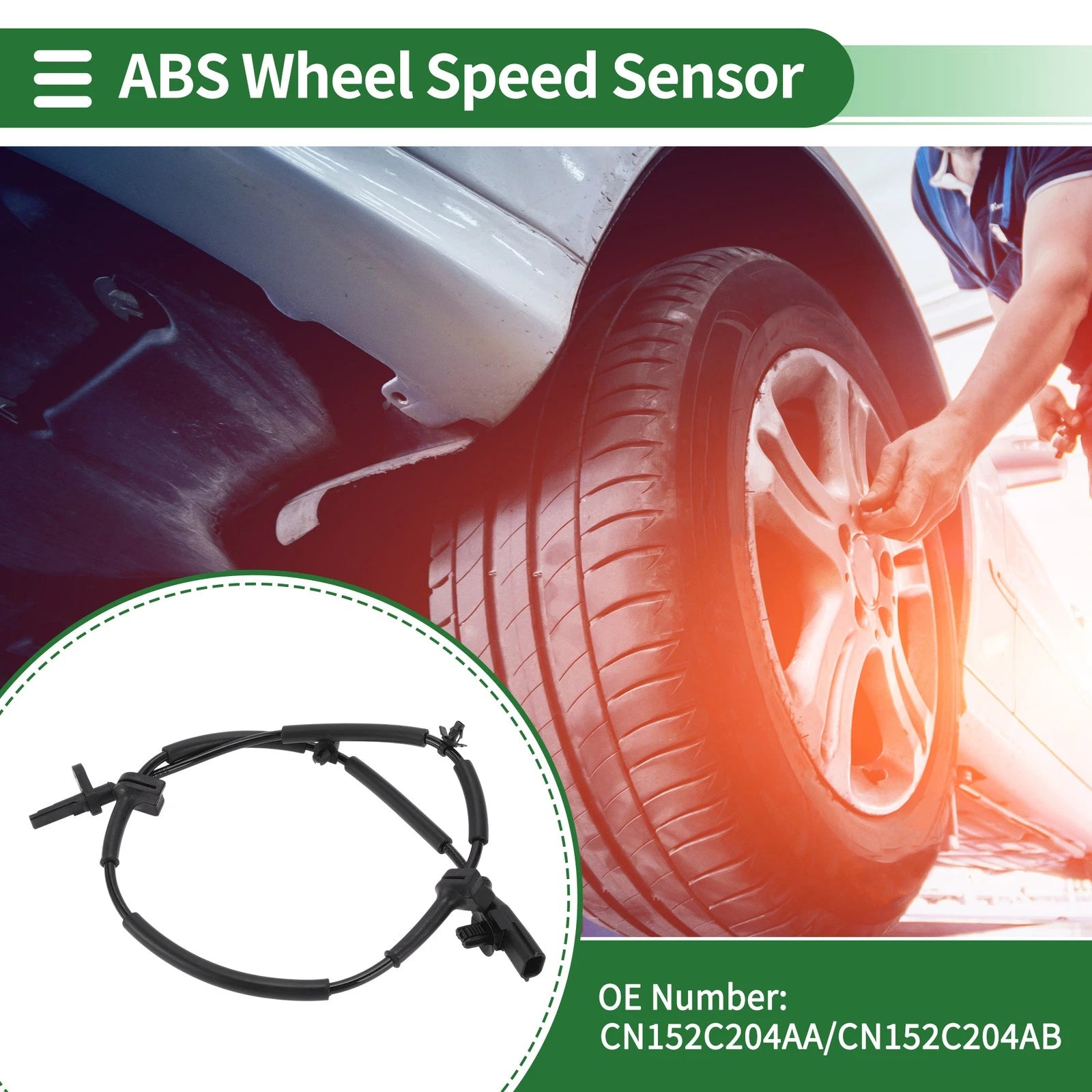 ABS Wheel Speed Sensor No.CN152C204AA for Ford Ecosport (2013–2016)