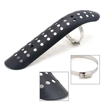 Chrome Exhaust Muffler Pipe Heat Shield Cover for Universal Motorcycle