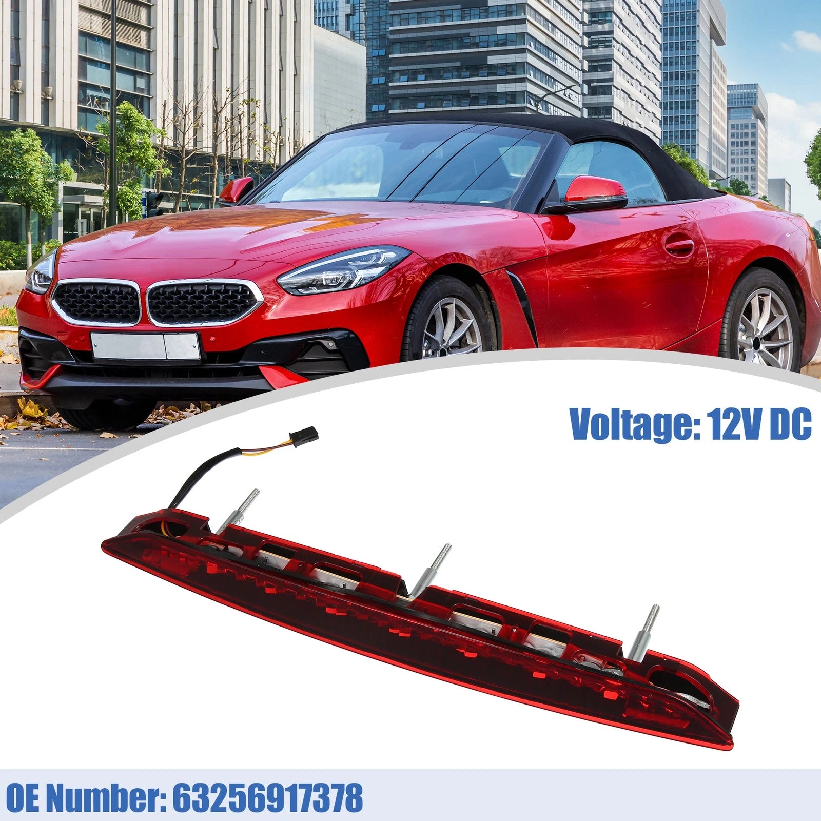 Rear Brake Stop Light Third for BMW Z4 2.5i 3.0i (2003–2008)